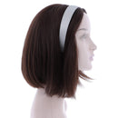 1 Satin Headband - Light Grey Motique Accessories