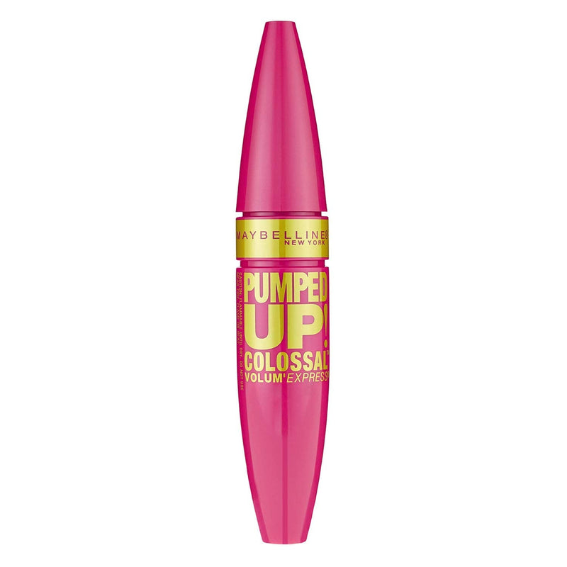 Maybelline New York Volum' Express Pumped Up Colossal Mascara, Washable Glam Black, 0.33 Fl Oz Maybelline New York