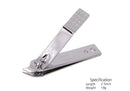 Three Seven Stainless Steel 3pc Nail Clipper Set (Silver) Three Seven (777)