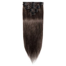 Clip in Remy Human Hair Extensions 10"-24" Grade 7A Quality Full Head 8pcs 18clips Long Soft Silky Straight for Beauty Fashion 120g 24" / 24 inch