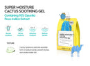 CELEBEAU - Super Moisture Cactus Soothing Gel - 95% Cactus Extract - Maximum Soothing & Hydration for All Sensitive Skin Types - Excellent After Sun Care Relief - 300g CELEBEAU Store