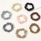 Scrunchies Silk Satin Hair Ties - Elestics Ponytail Holder Hair Bands Small Scrunchy For Thick Curl Hair No Crease Hair Ties Accessories Soft Ropes No Hurt Your Hair for Women and Girls Ivyu