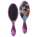 Wet Brush Disney Original Detangler Brush Princess Wholehearted - Jasmine, Dark Purple - All Hair Types - Ultra-Soft IntelliFlex Bristles Glide Through Tangles with Ease Wet Brush