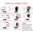 VRBest Hair Deep Wave Human Hair Lace Front Wigs 13x4 Brazilian Virgin Human Hair Wigs Pre-Plucked 150% Density 100% Unprocessed Deep Curly Wig Natural Color for Black Women(20 Inch) VRBest Store