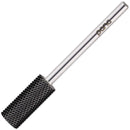 USA PANA Professional 3/32" Shank Size - Flat Top Small Barrel Carbide Bit - 5X Coarse Grit to Extra Fine Grit - Gold, Silver, DLC Black - Nail Drill Bit for Dremel Machine (Fine, DLC Black) PANA