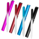 4 Pack Glass Nail File with Case, EAONE Crystal Nail Files for Natural Nails, Double Sided Fingernail Files, Professional Manicure Nail Care Tool Thanksgiving Christmas Gifts EAONE