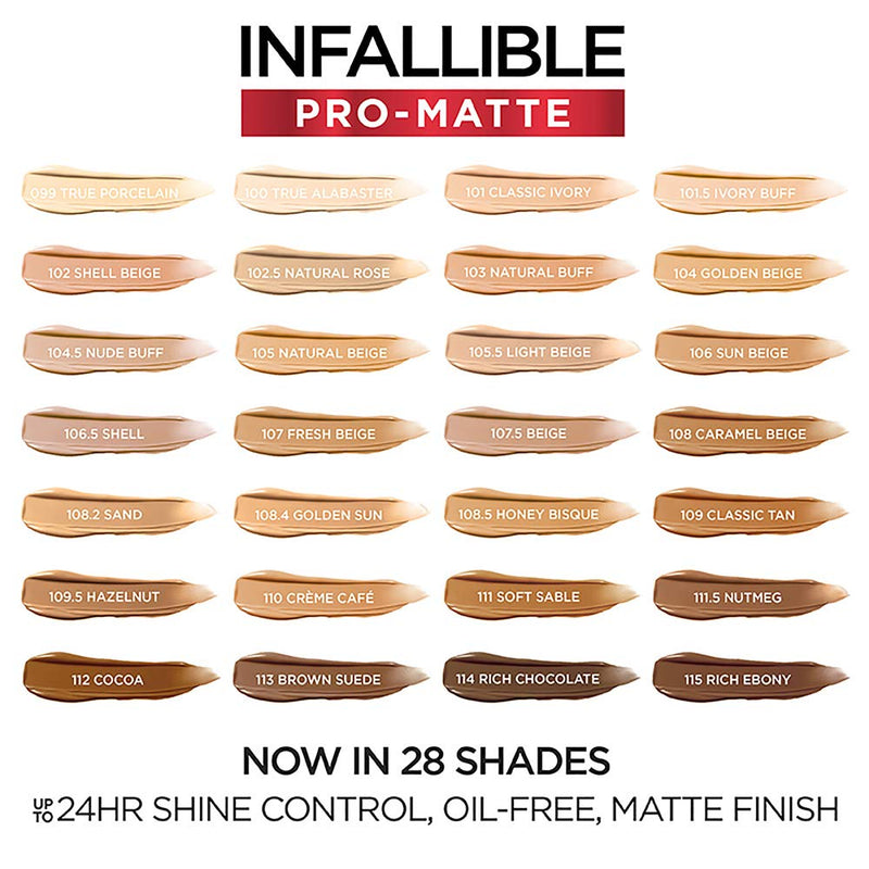 L'Oreal Paris Infallible Pro Matte Foundation Sand L'Oreal Paris