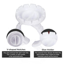 BEYELIAN Glue Rings, 100 Pcs Lash Glue Cups, Lash Extension Supplies, Lash Glue Holder for Volume Lashes Fan BEYELIAN