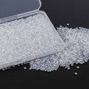 4000Pcs Italian Keratin Glue Granule Pellets Transparent Keration Glue Granule Bead for Hot Fusion Nail/I Tip Hair Extensions LEEONS