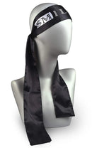 2 PCS Black Satin Edge Laying Scarf Wrap for Hair Wig Wrap Grip Band 58 X 3 Inches for Women Lace Frontal Wigs Makeup Facial Sport Yoga (black) Bevisun