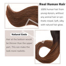 Hairro Tape in Human Hair Extensions 22 Inch Long Straight Ombre