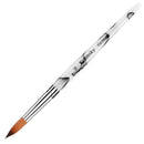 Accmor 3D Nail Art Brush for Acrylic Powder, Acrylic Nail Art Design Brush Nail Art Tool (Size