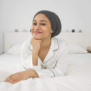 Satin Bonnet Lined Sleeping Beanie Hat Bamboo Headwear Frizzy Natural Hair Nurse Cap for Women and Men CAPLORD