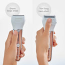 Panasonic, Cordless Shaver Epilator For Women With 5 Attachments Gentle WetDry Hair Removal for Legs Underarms Bikini Face ESEL7AP, White, 1 Count Panasonic