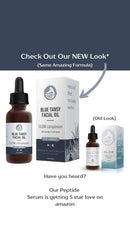 Blue Tansy Squalane Face Elixir with Jasmine Oil, Carrot Oil, and Chamomile - Balance, Tone, and Fight Acne - Facial Serum by Foxbrim Naturals 1 oz Foxbrim Naturals