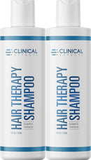 Clinical Effects: Hair Therapy Shampoo - Hair Growth Shampoo - 8 Fl Oz - 2 Bottles - All Natural, DHT Blocking with Biotin, AnaGain and Baicapil - Hair Care and Hair Loss Solution for Men and Women Clinical Effects Store