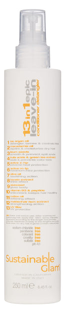 Leave-in Conditioner Hair Detangler Spray with Argan Oil & Keratin - Sulfate Free, Paraben Free - 13in1 Epic Leave in Conditioner Sustainable Glam