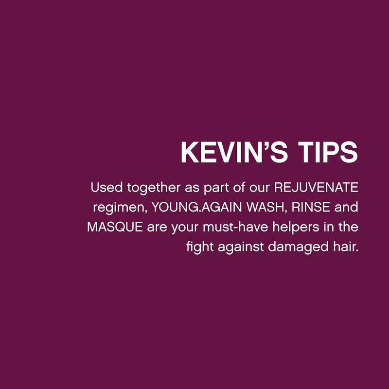 KEVIN.MURPHY YOUNG.AGAIN.WASH - Moisturising Shampoo - For Dry, Damaged & Brittle Hair - Hair Repair & Hydration - Amino Acids & Lotus Flower Extract - Sulphate & Paraben Free - 1 L / 33.8 fl oz Infinity Warehouse