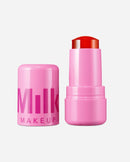 Milk Makeup Cooling Water Jelly Tint – Long-Lasting Sheer Lip + Cheek Stain with Firming Vegan Collagen + Hydrating Aloe – Transfer Proof, Buildable Lip Tint + Blush Infinity Warehouse