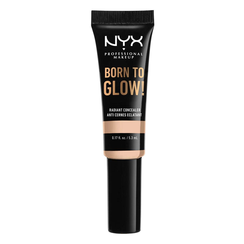 NYX PROFESSIONAL MAKEUP Born To Glow Radiant Concealer, Medium Coverage - Light Ivory NYX PROFESSIONAL MAKEUP