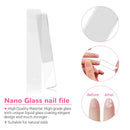 Nail Polish Remover Clips,MORGLES Nail Polish Gel Remover Tools Kit with 10pcs Nail Clips for Polish Removal 300 Nail Remover Pads Cuticle Pusher 100/180 Nail File Glass Nail File Nail Brush,6 Pack MORGLES