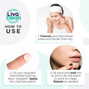192 Count (4-Pack of 48) LivaClean Pimple Patch, Acne Absorbing Spot Treatment, Overnight Treatments Clear Dots To Get Rid Of Pimple, Zits, Blemish, Avoid Pimple Scars, Sizes: 8mm, 10mm, 12 mm LivaClean