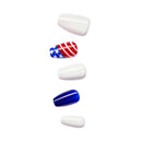 Kiss imPRESS Press on Manacure 4th of July Nails - Shining Stars KISS