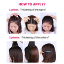 MRS HAIR Clip in Human Hair Pieces Double Drawn for Women Invisible Hairpin Hair Short Straight Hairpiece for Thinning Hair Adding Hair Volume Fluffy for Hair Extensions Daily Use (10 Inch Dark Brown) MRS HAIR