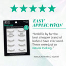 Ardell False Eyelashes Natural Babies Black, 1 pack (5 pairs per pack) Ardell