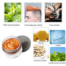 Orange Temporary Hair Dye Wax Natural Instant Hair Color Wax Pomades 4.23 oz ,Hair Styling Clay for Party, Cosplay , Halloween,Christmas VOLLUCK