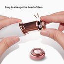 Facial Hair Remover Replacement Heads Compatible with Finishing Touch Flawless Facial Hair Removal Tool for Women, Rose Gold - 2 Count Hippie Hype