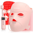 Medisana 3D Red Light Therapy Mask for Face, 336 LEDs Light Therapy Mask with 3 Modes - NIR 830nm, Red 630nm, Blue 415nm - Cordless & Rechargeable LED Face Mask for Home, Skincare Gifts for Women Mom Infinity Warehouse