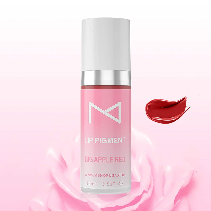 M Lip Semi Cream Pigment By Mellie Microblading For Lip Tattoo - Medical Grade - No Mixing - For Professionals Only -15ml (BIG APPLE RED) M Store
