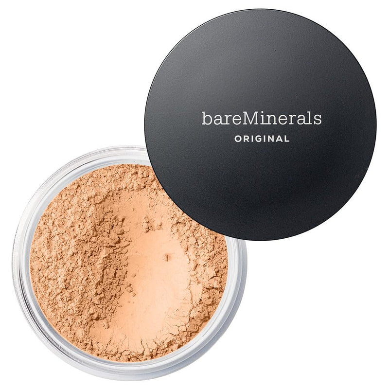 bareMinerals Original Loose Powder Foundation SPF 15, Lightweight Mineral Loose Powder Foundation Makeup, Buildable Coverage, Talc Free, Vegan Infinity Warehouse