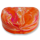 QUIST (TM) Orthodontic Retainer Case (Orange) The Original Quist Dental
