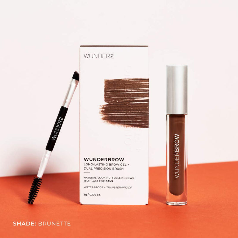 WUNDER2 Wunderbrow Waterproof Eyebrow Gel, Blonde, Vegan and Cruelty-Free Wunder2