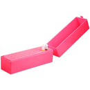 PANA Nail Drill Bit Holder Stand Display Organizer- Dust Proof Storage Container Box Case Tools for Home Use or Nail Salon - (30 Holes, Pink) PANA