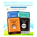 BIOAQUA Face Mask Sheet Enriched with Natural Serum for Radiant and Nourished Skin At Home Spa Moisturizing Facial with Fun Animal Characters: Panda Tiger Sheep Dog (4 Sheets Variety Pack) BIOAQUA