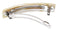 French Amie Oblong Handmade 3.5" Celluloid Automatic Hair Clip Barrette French Hair Clip for Girls Strong Hold Hair Clips for Women No Slip Durable Paris Hair Accessories, Made in France (Cream Nouget) French Amie