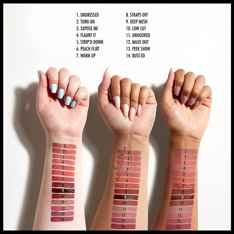 NYX PROFESSIONAL MAKEUP Lip Lingerie XXL Matte Liquid Lipstick - Warm Up (Red Rose) NYX PROFESSIONAL MAKEUP Store