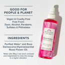 Heritage Store Rosewater & Rosewater Serum Bundle | Clean Hydration for Fresh, Glowing Skin | 8oz, 2oz HERITAGE STORE
