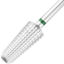 PANA Nail Carbide Volcano Bit - Two Way Rotate use for Both Left and Right Handed - Fast remove Acrylic or Hard Gel - 3/32" Shank - Manicure, Nail Art, Drill Machine (Coarse, Silver) PANA