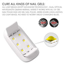 Makartt Purple Poly Nail Extension Gel Kit with Nail Lamp Bundle - Basic Poly Nails for Beginners with 6W UV&LED Lamp Makartt