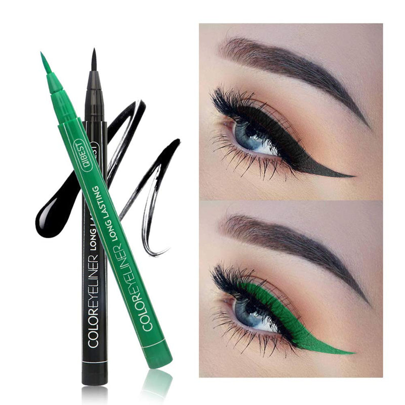 12 Colors Matte Liquid Eye liner Set for Eye Makeup, Waterproof Superstay Long Lasting Matte Eye Liners Pencil by Rechoo (12 Rainbow Colors) Rechoo