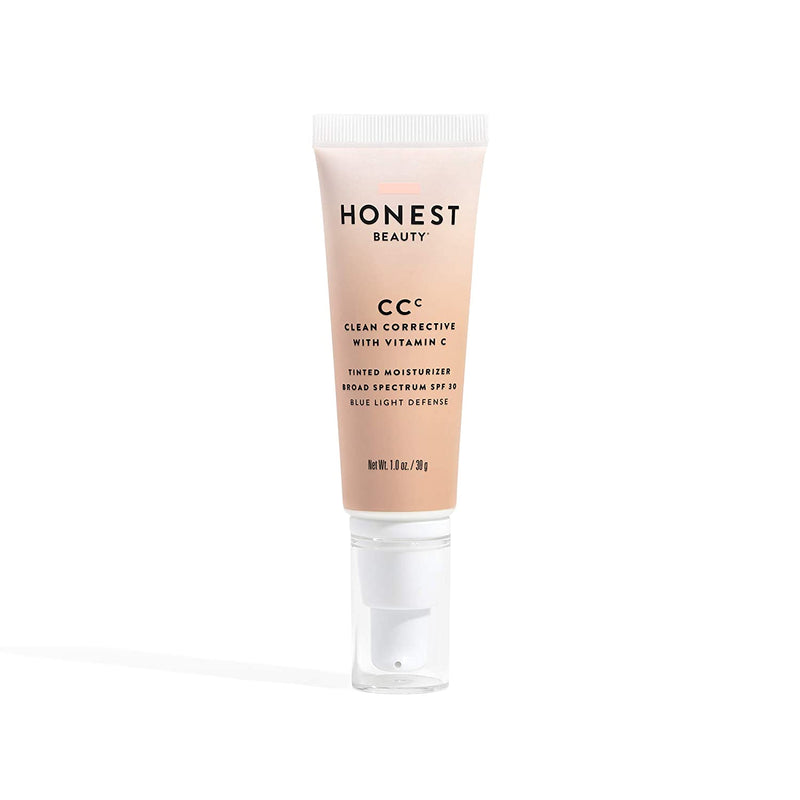 Honest Beauty Clean Corrective with Vitamin C Tinted Moisturizer Broad Spectrum SPF 30, Fair | VEGAN | 6-in-1 Multitasker | Blue Light Defense | Chemical Sunscreen Free & Dermatologist Tested | 1oz Honest Beauty Store