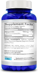 Hesperidin Plus 1000mg Per Serving (180 Vegetarian Capsules) Infinity Warehouse
