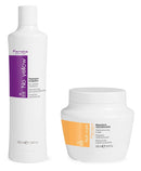 Fanola No Yellow Shampoo & Nutri Care Restructuring Conditioner 33.8 oz / 2pk - Anti Brass Depositing Purple Shampoo Toner for Blonde Hair,Damaged Hair Infinity Warehouse