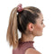 30 Pcs Hair Scrunchies Velvet Hair Chiffon and Linen Satin Elastic Flower Scrunchies Bobbles Soft Hair Ties Ropes Ponytail Holder Hair Accessories, Great for halloween Thanksgiving day and Christmas N-D