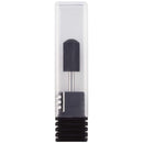 USA Pana 3/32" Safety Nail Carbide - Smooth Round Top Large Barrel Head for Electric Dremel Drill Machine - Grit Size: (5XC to Extra Fine) (Extra Fine, Large Barrel - DLC Black) PANA