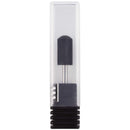 USA Pana 3/32" Safety Nail Carbide - Smooth Round Top Large Barrel Head for Electric Dremel Drill Machine - Grit Size: (5XC to Extra Fine) (Extra Fine, Large Barrel - DLC Black) PANA